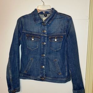J. Crew Jean Jacket XS, Button Front Denim